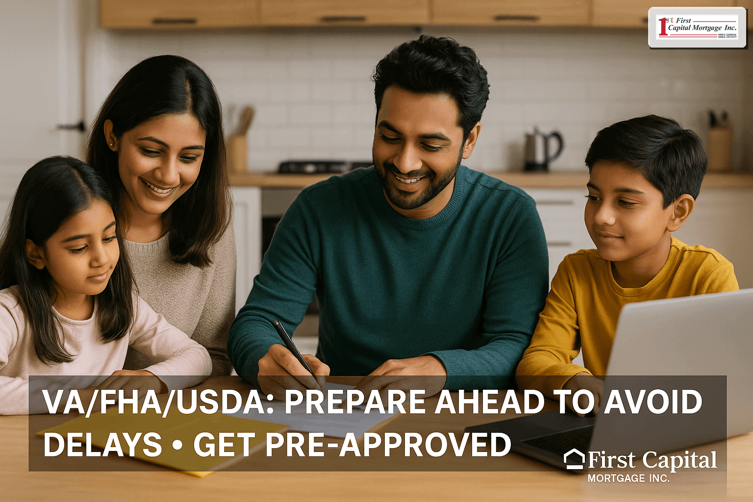 Diverse South Asian family  -  Home Wealth Blueprint Overview