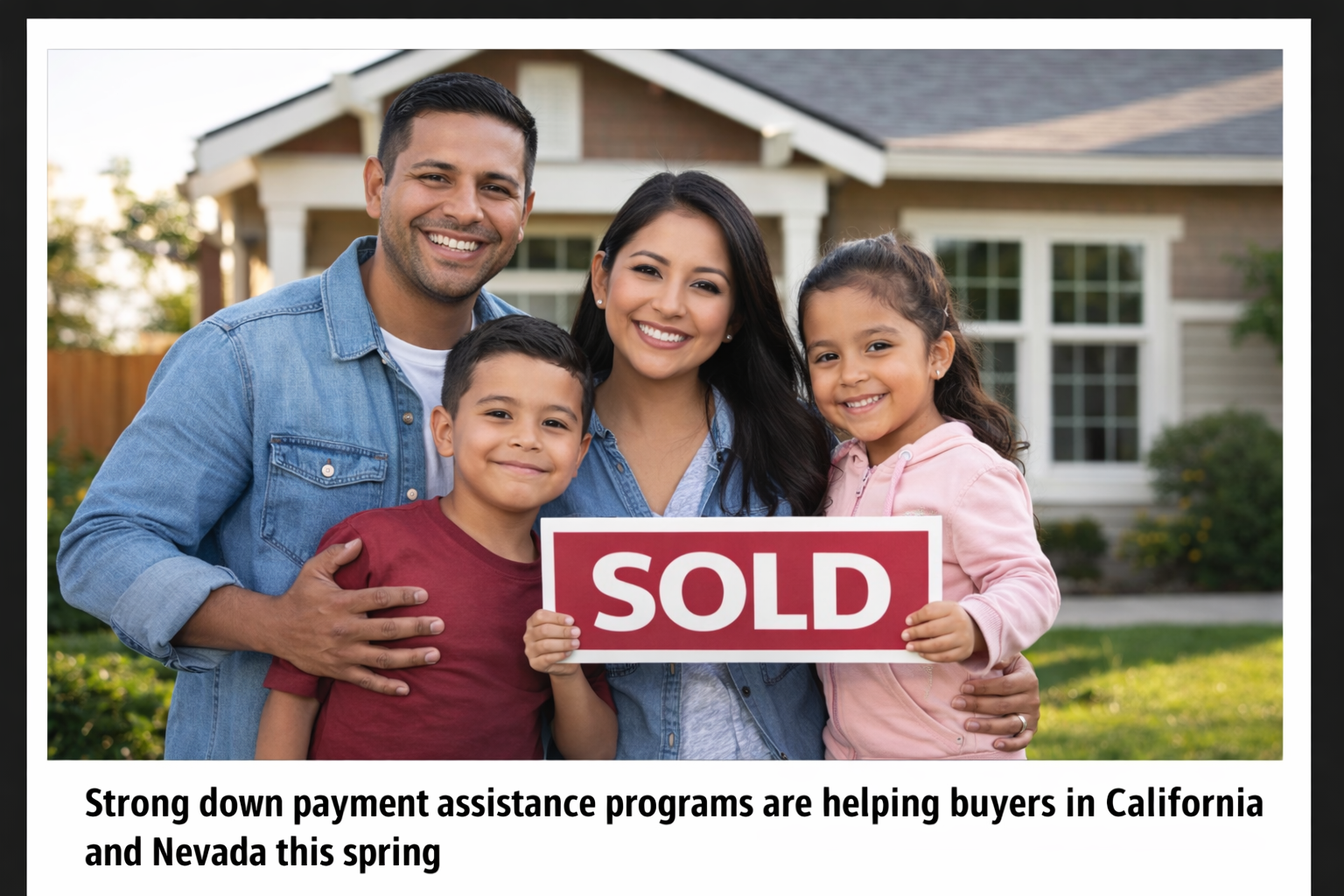 First time homebuyer programs California Nevada 2026 down payment assistance