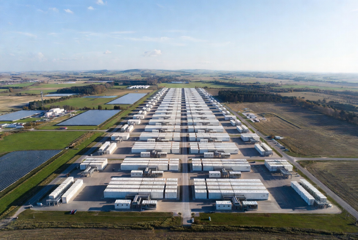 Battery energy storage system representing potential tax credit investment strategies for high-income clients